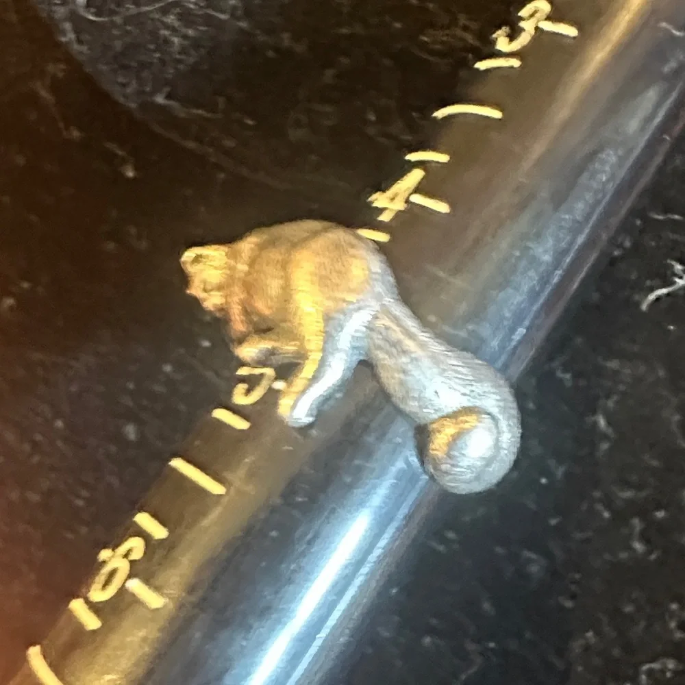 RARE James Avery Retired Cat Ring 925 Sterling Silver Animal Wrap Ring